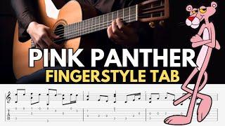 Try this Pink Panther Fingerstyle Guitar Tab - PDF and Guitar Pro File