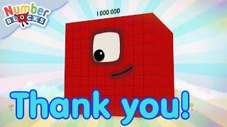 Thank you Number Fans  Numberblocks Fans Worldwide  Learn to count to 1000000  @Numberblocks