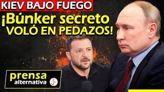 Zelenski se quedó sin escondite Rusia contraataca