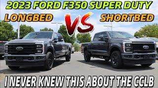 2023 Ford F350 Longbed VS Shortbed Im Shocked How Many Advantages The Long Bed Has