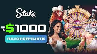 Stake Promo Code 2024 RazorAffiliate for up to $1000