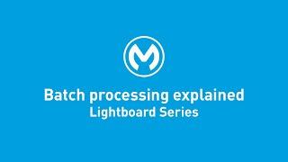 Batch Processing Explained  Lightboard Series