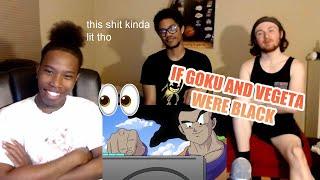REACTING TO IF GOKU AND VEGETA WERE BLACK PART 1-5 BY SSJ9K CELL UNLOCKED THE SWAG