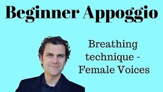 Breathing for Singing - Beginner Appoggio - Female Voices