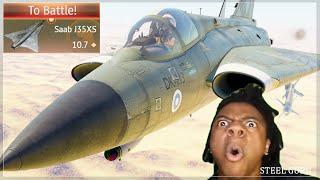 The SWEDEN tech tree GRIND feat. Saab J35XS Draken  Compilation of the BEST actions 