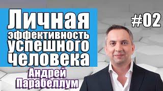 Личная эффективность успешного человека. Андрей Парабеллум. Часть 2 ДЕМО Вебинары