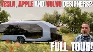 Pebble Flow Tour  Groundbreaking All-Electric RV Trailer With Powered Axle