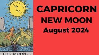 Capricorn Youre About To Live And Embrace Your New Blessings  August 2024 New Moon Tarot