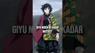 GIYU NEDEN BU KADAR MUTSUZ? #anime #kimetsunoyaiba #demonslayer