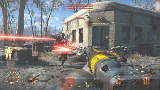 FALLOUT 4 VERY HARD MODE LEARNING CURVE 1 SOUTH BOSTON MILITARY CHECKPOST