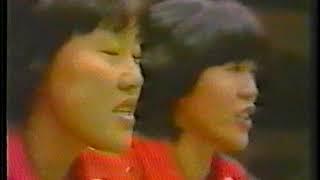 1986 Womens World Championship Cuba - China final