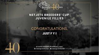 2023 NetJets Breeders Cup Juvenile Fillies - Just F Y I