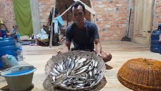 kalau hasil mancing sebanyak ini akan banyak yqng ikutan mancing