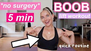Lift And Firm Your Breasts In 2 Weeks  5 min Chest Lift Workout *quick*