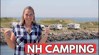 Best Ocean Side Camping in New Hampshire - Hampton Beach State Park