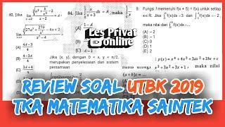 #UTBK2019                                               Review Soal UTBK 2019 TKA Matematika Saintek