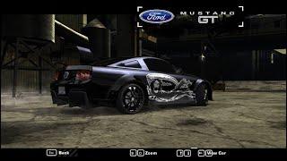 NFSMW 2005 Customization Ford Mustang GT Street Reaper Theme