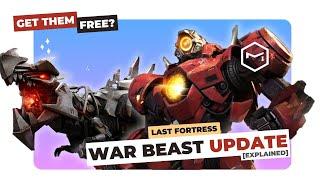 Last Fortress Underground - War Beast Update  How to Level Up for FREE