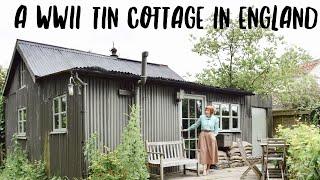 We stayed in a REAL WWII TIN COTTAGE IN SOMERSET Womens Land Army