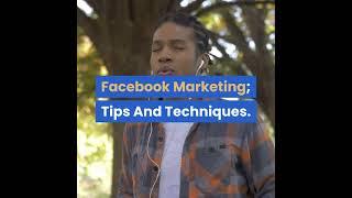 Facebook marketing tips and techniques