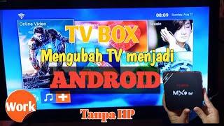 Tutorial Cara Pemasangan Tv Box ke TV led Polytron smart TV  TV BOX  jadi Android 