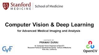 Computer Vision for Advanced Medical Imaging and Analysis  Stanford University  Pranav Durai