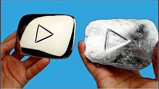 Making a gallium YouTube play button