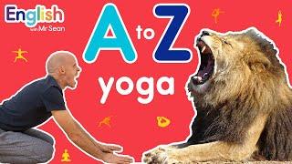  Learn the Alphabet with ABC Yoga  Exciting posesfrom A to Z   Phonics for kids