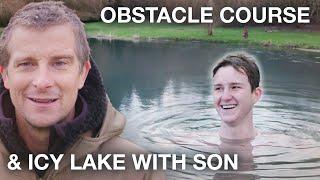 Bear Grylls Is Challenging His Son To Take A Dive in an Icy Lake - Best of Bear