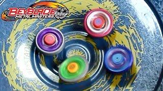 Beyblade Battle Royal Galaxy Pegasus vs Earth Eagle vs Flame Libra vs Ray Striker