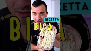 BIGA come si fa? La ricetta del pre fermento #pizza #pizzafattaincasa #impasto