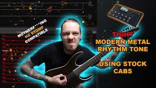 TIGHT MODERN METAL RHYTHM TONE for Line6 Helix & HX Stomp