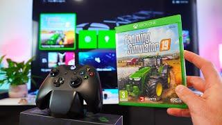 Farming Simulator 19- XBOX ONE POV Gameplay Test Unboxing Impression