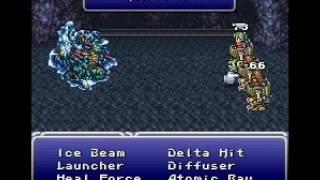 FF6 Enhanced - Battle with Tritoch