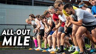 INCREDIBLE 1 Mile Race vs. Subscribers in Track Town USA