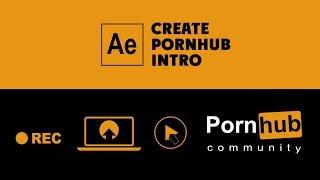 Create pornhub intro in After Effects