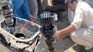 Excellent  Work  Heavy Duty Truck Gear Box Rebuild And How To ?