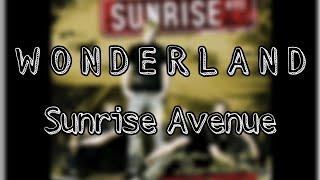 Sunrise Avenue - Wonderland Cover