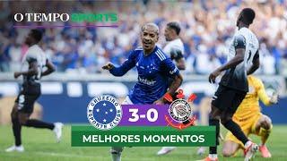 CRUZEIRO 3 X 0 CORINTHIANS - Veja os melhores momentos do jogo