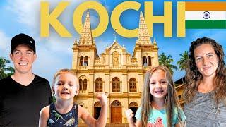 Exploring Kochi With Kids  India Travel Vlog