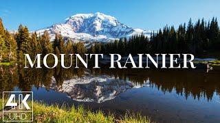 9 HRS Mount Rainier National Park Photography - Wallpapers Slideshow in 4K UHD + Relaxing Music