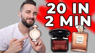 20 MEN KILLER FRAGRANCES FOR WOMEN IN 2 MINUTES