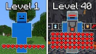Minecraft Manhunt But You Can Upgrade Yourself...