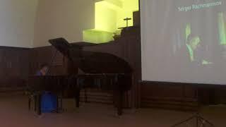 Rachmaninov Prelude in g sharp minor & Elegy in e flat minor - Sara Crombach piano