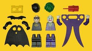LEGO Batman & Joker  The Lego Batman Movie  Unofficial Minifigure  DC Animated Movies
