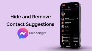 How To Remove Suggestions On Messenger?