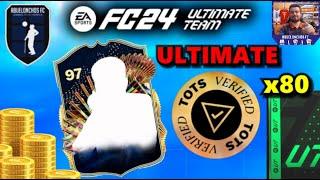  LA FIESTA FINAL con los TOTS ULTIMATE en FC 24  PACK OPENING con las MEJORES CARTAS EN SOBRES