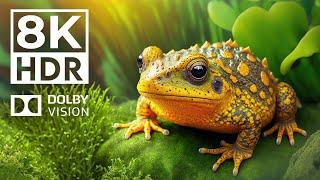 DISCOVER THE NATURAL WORLD Dolby Vision 8K HDR  with Cinematic Sounds Animal Colorful Life