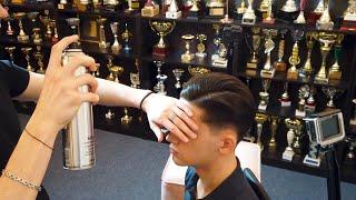 How To Make A Ballroom Dancing Hairstyle for Men with Madis Abel  Dancesportlife Acamy