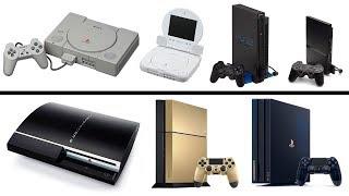 All PlayStation Console Generations Unboxing 1994-2019 PS1 PS2 PS3 PS4